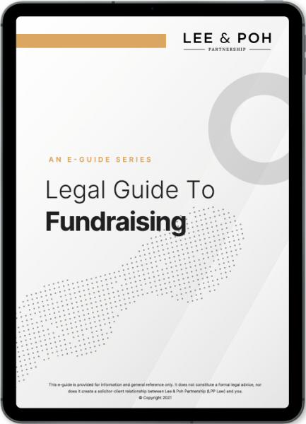 Fundraising E-Guide - ipad mockup