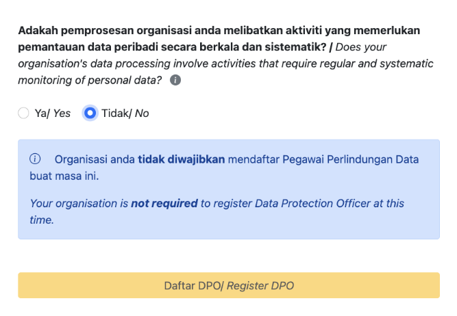 Guide To DPO Registration In Malaysia step 1.2