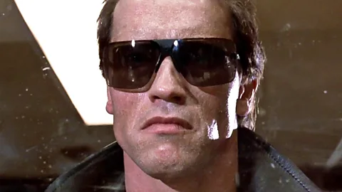 picture of arnold as the terminator as a humorous pun about employee termination with cause